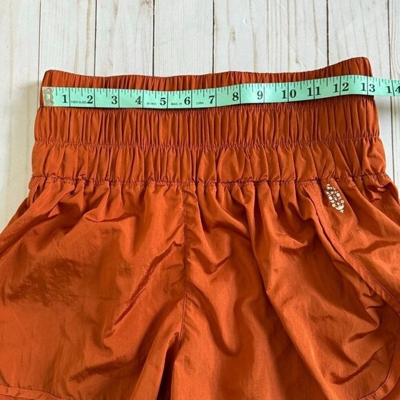 FP Movement Women's The Way Home Shorts Relaxed Fit Pull On Russet Orange Medium - Picture 10 of 12